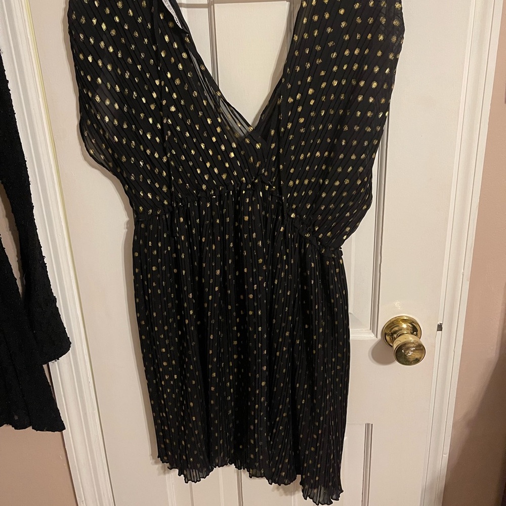 Zara black dress